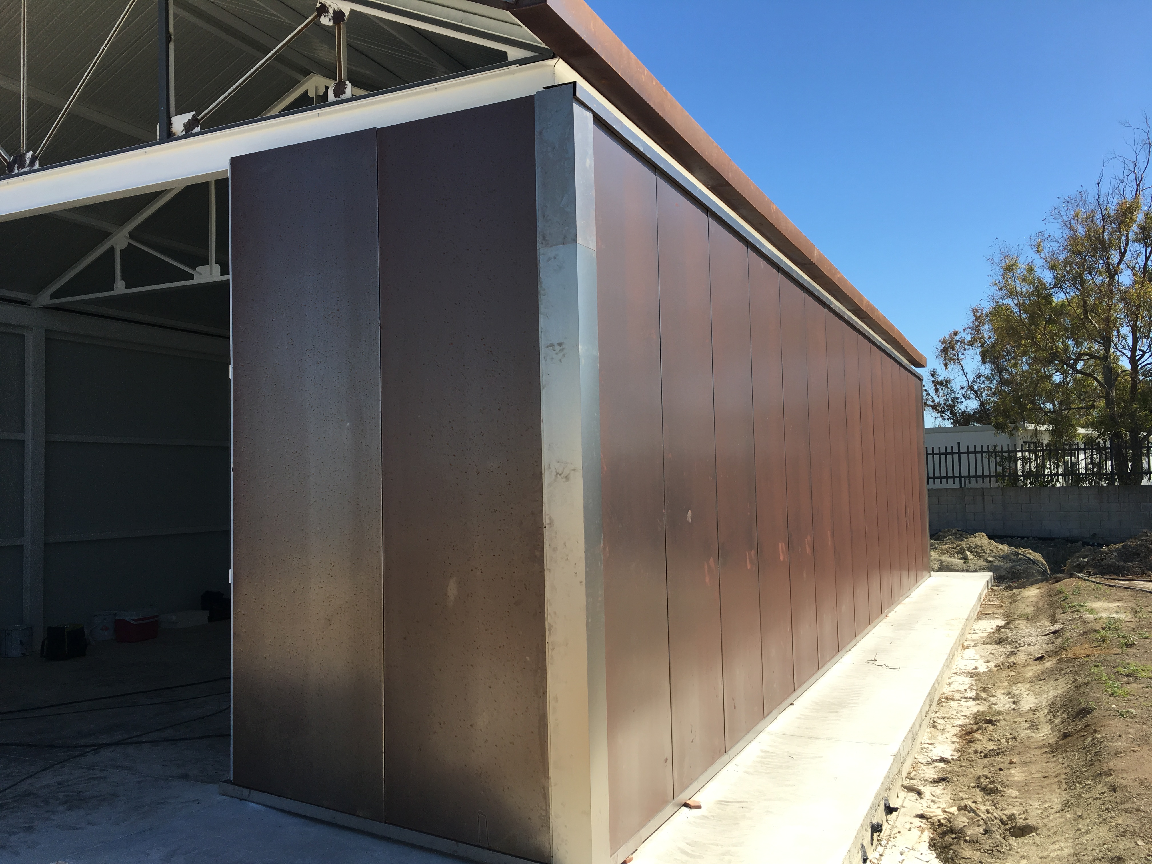 Revestimiento acero corten en marbella