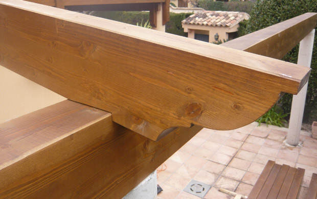 Pergolas en madera en Malaga