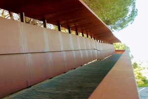 ACERO CORTEN EN PASARELA