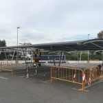 Aparcamientos metalicos en puerto banus