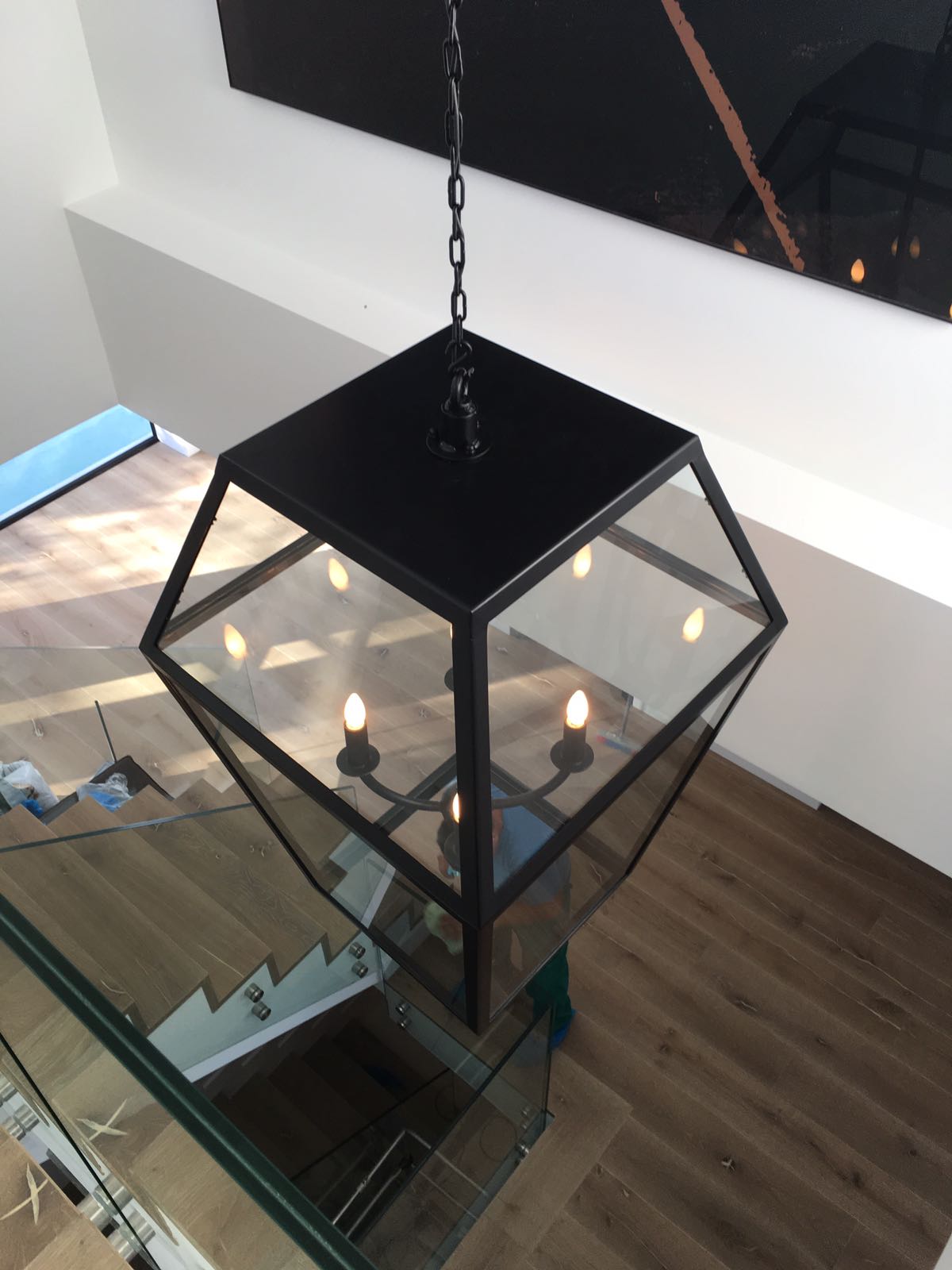 Candelabro Acero en marbella