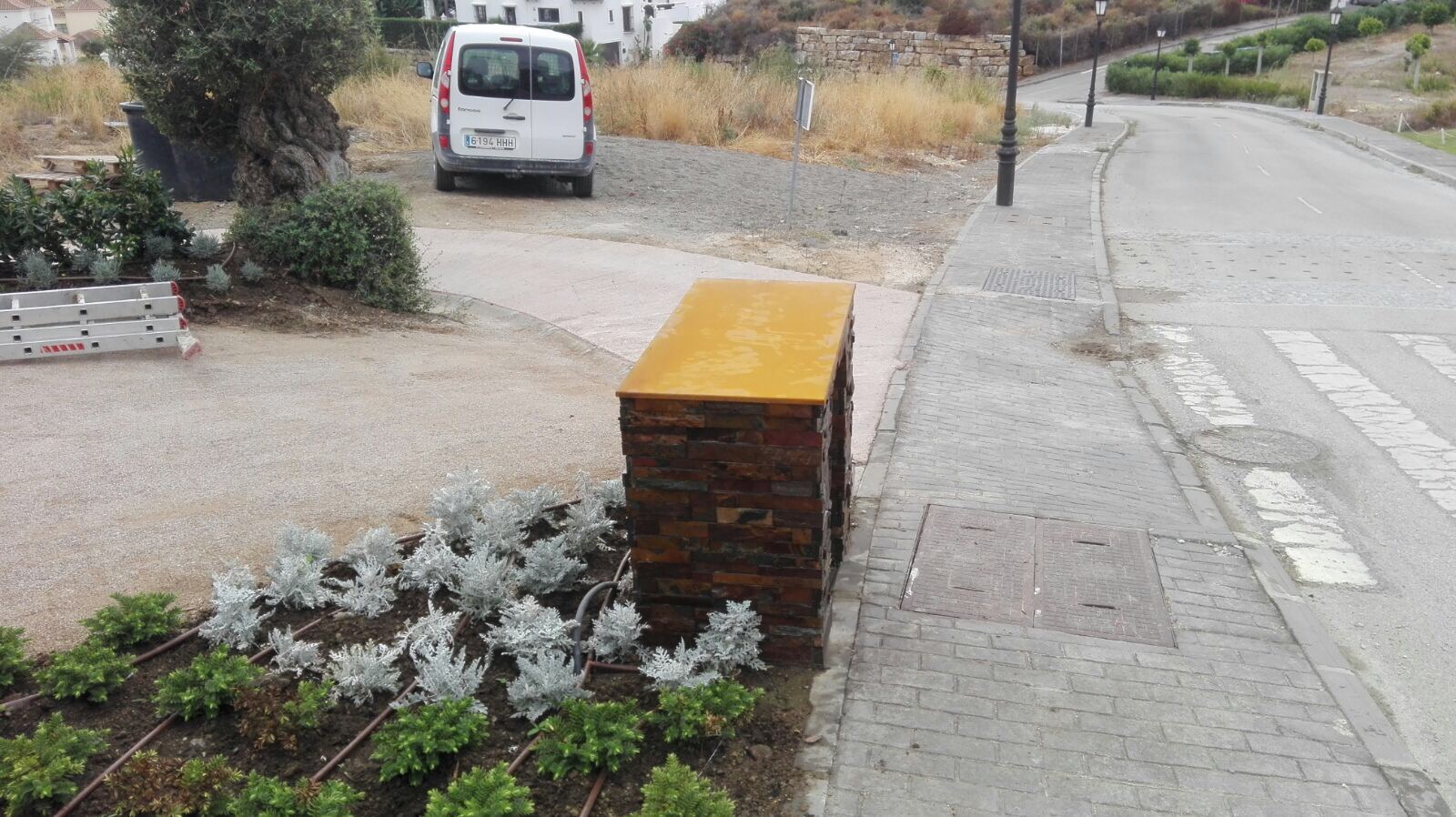 Decoracion con acero corten
