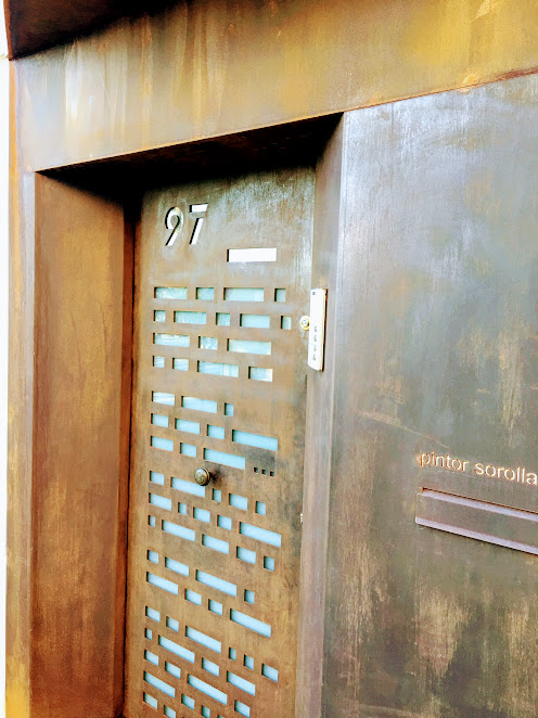 FACHADA ACERO CORTEN MALAGA