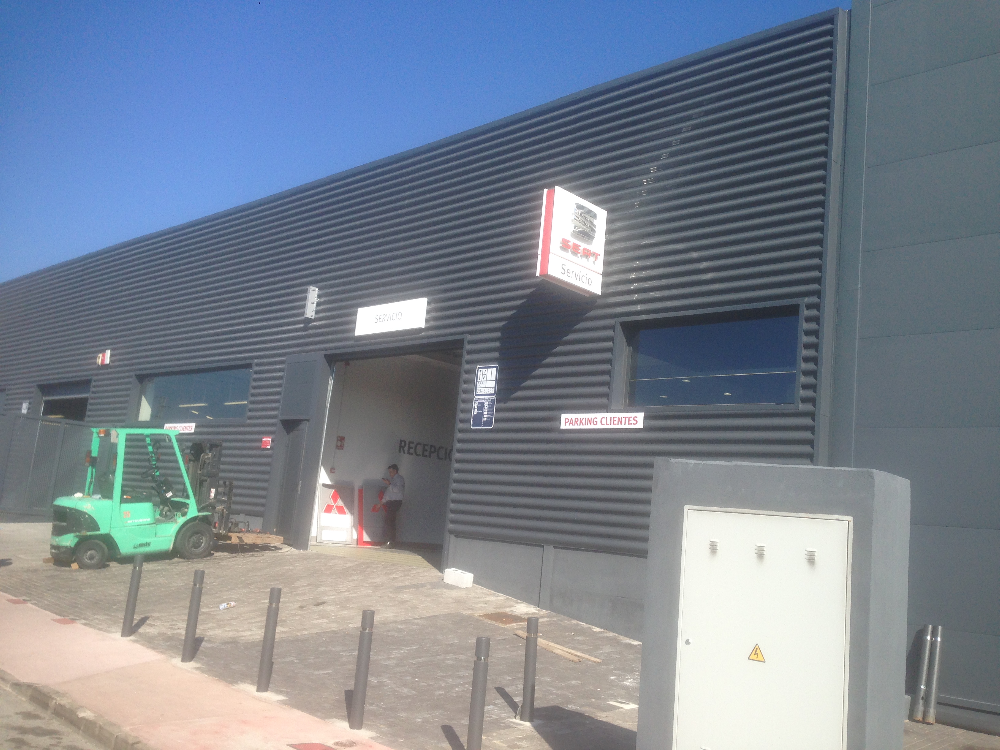 Fachada chapa minionda