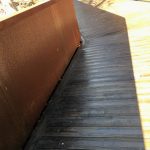 Barandilla de acero corten en Malaga