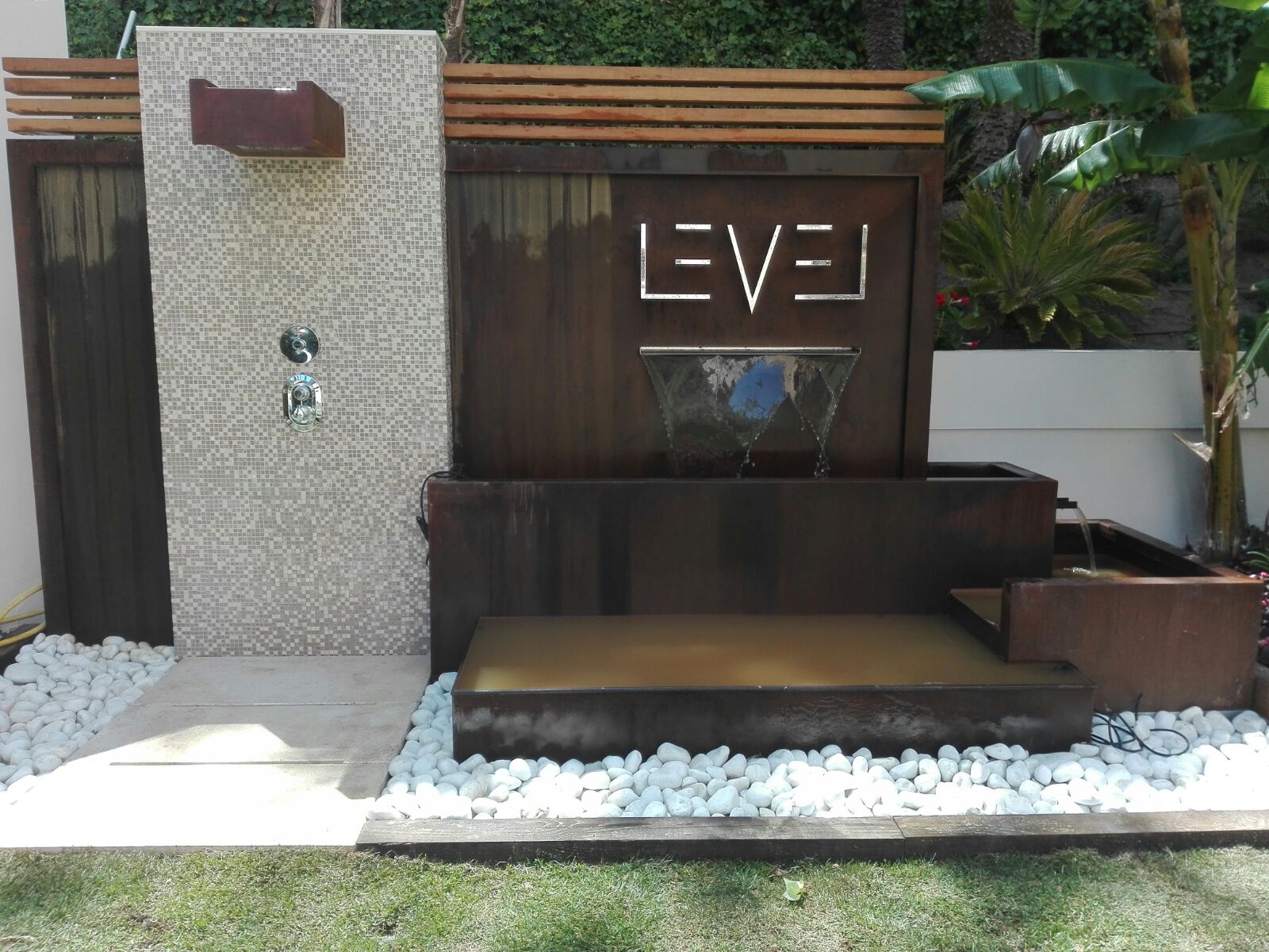 Fuente Acero Corten