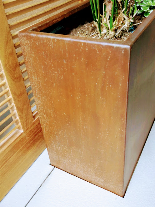 JARDINERAS DE ACERO CORTEN MALAGA