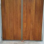 Puertas peatonales de madera