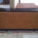 Puertas revestidas de madera