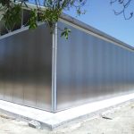 Revestimiento con acero corten