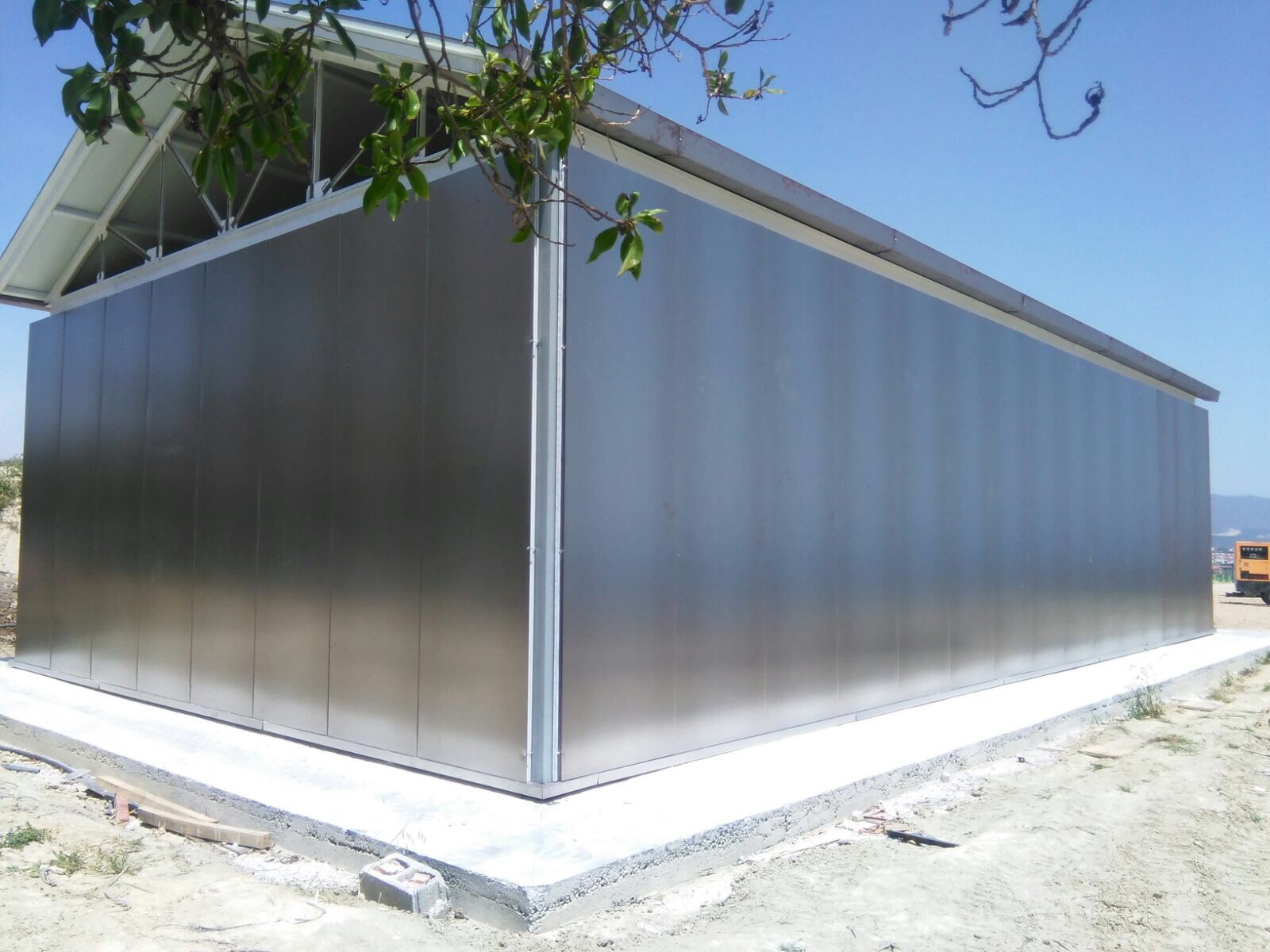 Revestimiento con acero corten