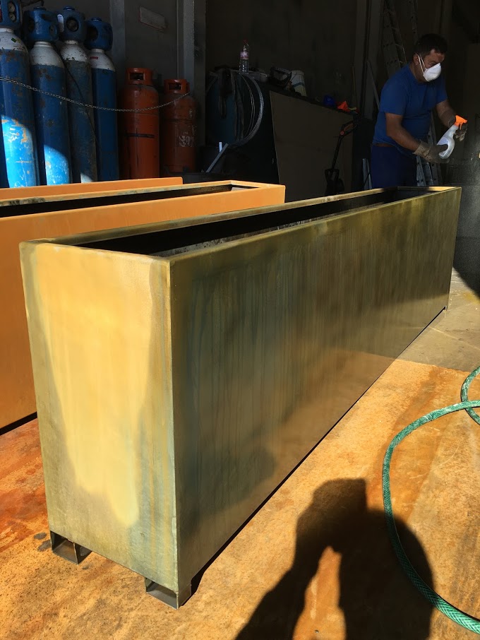 Tratamiento acero corten