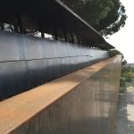 barandilla de Acero corten en malaga