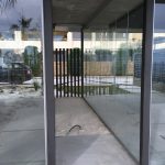 fachada de vidrio
