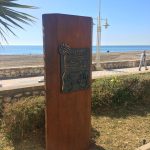 totem acero corten en marbella